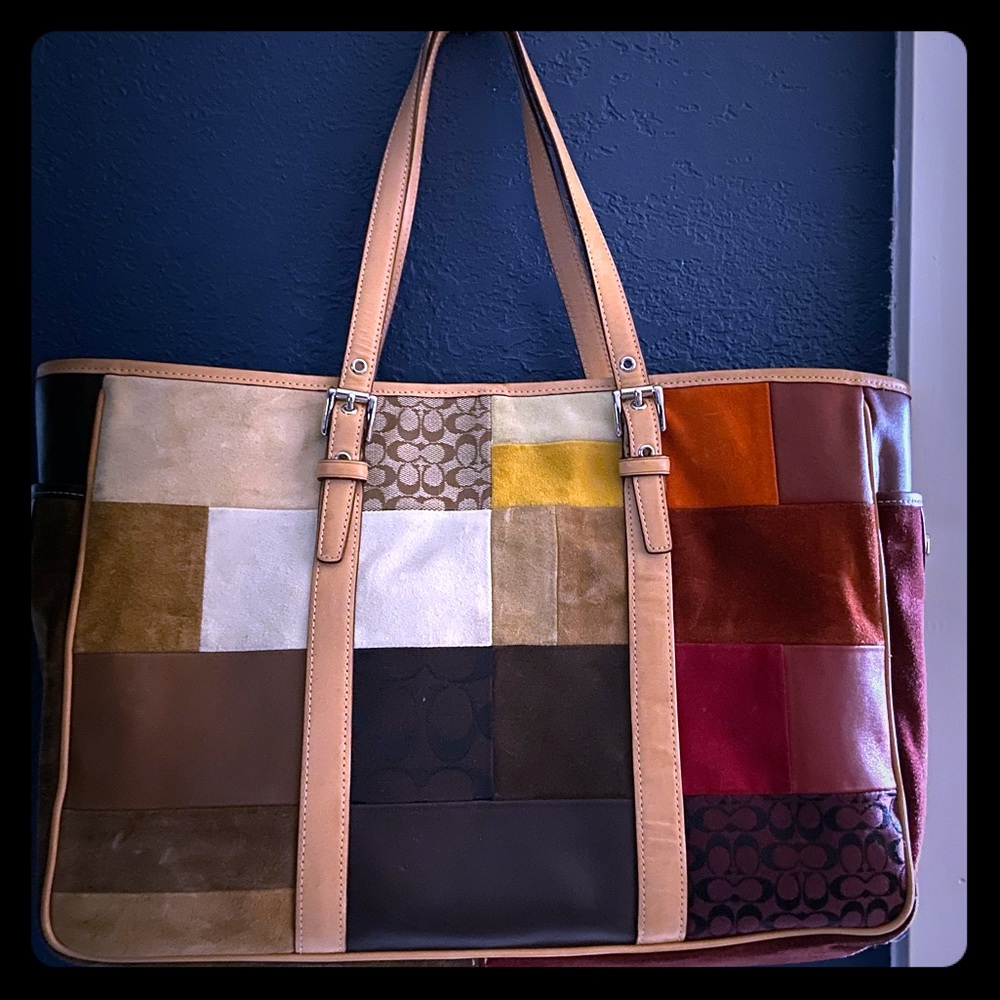 COACH Authentic Patchwork Purse/Handbag